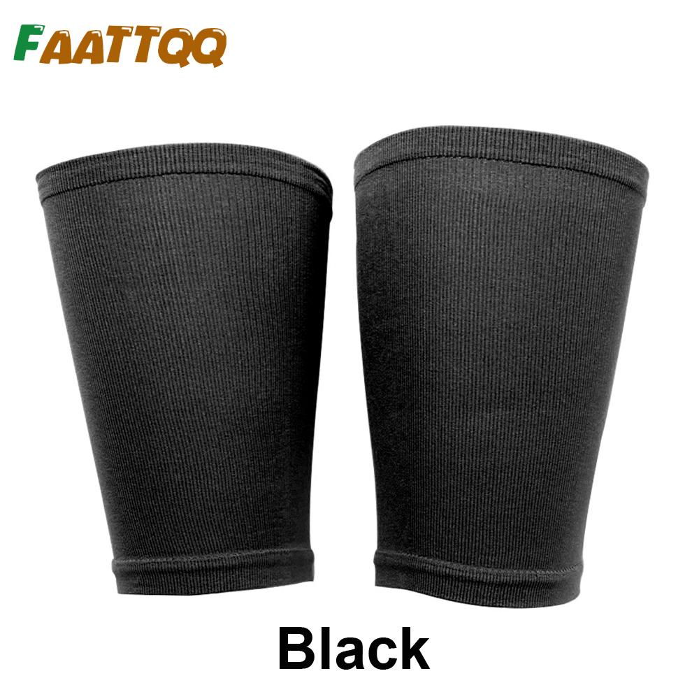 1Pair Thigh Compression Sleeve for Men Women, Ultra-thin Elastic Breathable Thigh Slimming Compression Socks Leg Massage Shaper чёрный