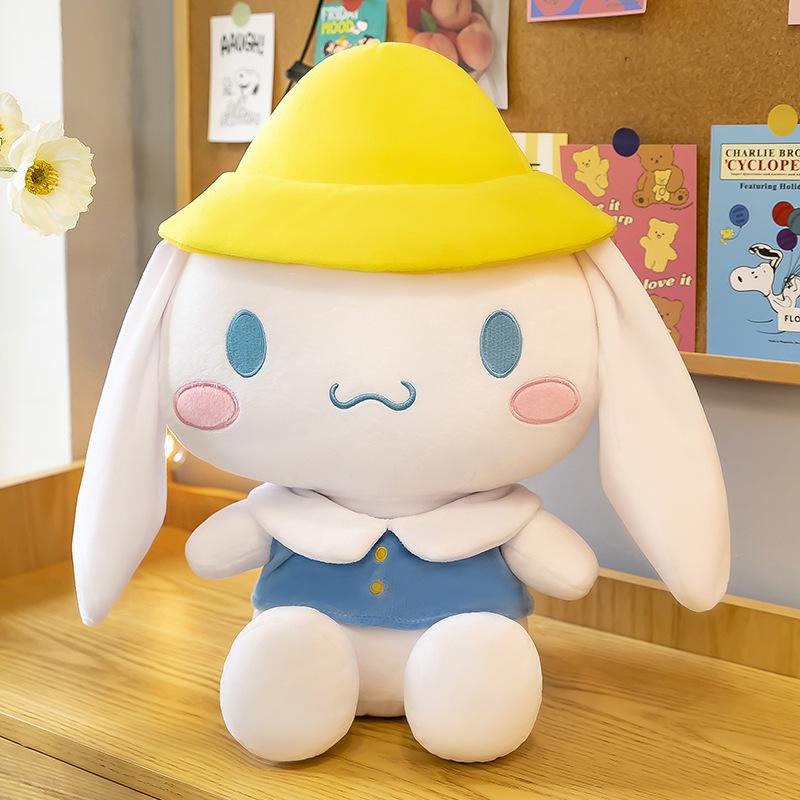 

Hat jade cinnamon dog doll plush toy cute doll children sleep with throw pillow birthday gift 30cm