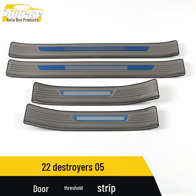 Decorative Sticker & Welcome Pedal Trim for 22 Destroyer 05 Models