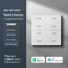 Smart Switch with AG Skin-feel Panel Connects To Mijia APP, Supports Xiao Ai Voice Control, Remote, and Touch Control.