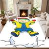 Caillou Carpet Door Mat for Living Room or Bedroom Protective Mat Under Chair Office Decoration Christmas Gift Birthday Present