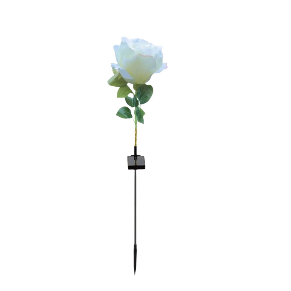 Valentine's Day LED LED Solar Rose Lamp Rose Flower Rechargeable Solar Lamp Waterproof Sunlight Garden Lawn Lamp Garden Lighting