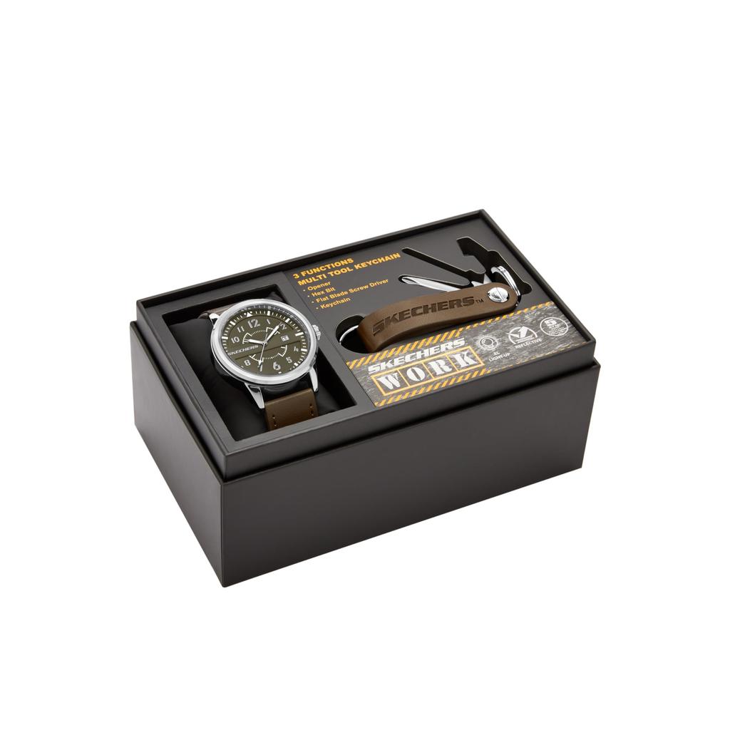 Skechers SETS SR8506 Brown Watch Men's