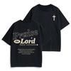 Praise The Lord Psalm 150 Christian Cross Graphic Tee Mens Vintage Cotton
