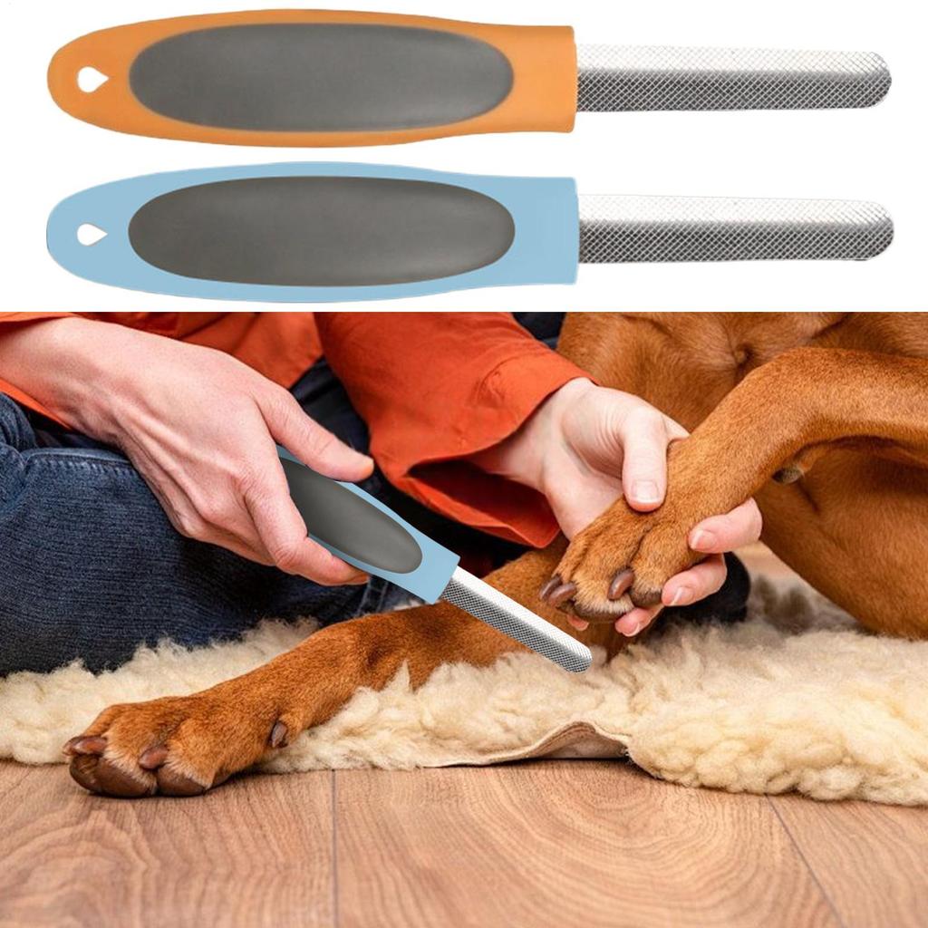 Dog Nail File Dog Nail Filer Cat Claw Grinders Quiet Grooming Tool for Removing Burs Smoothing and Shaping All Toenail Types