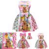 Vestito Ragazza Capibara con Fiocco a Farfalla per Festa Primavera Autunno Bambini