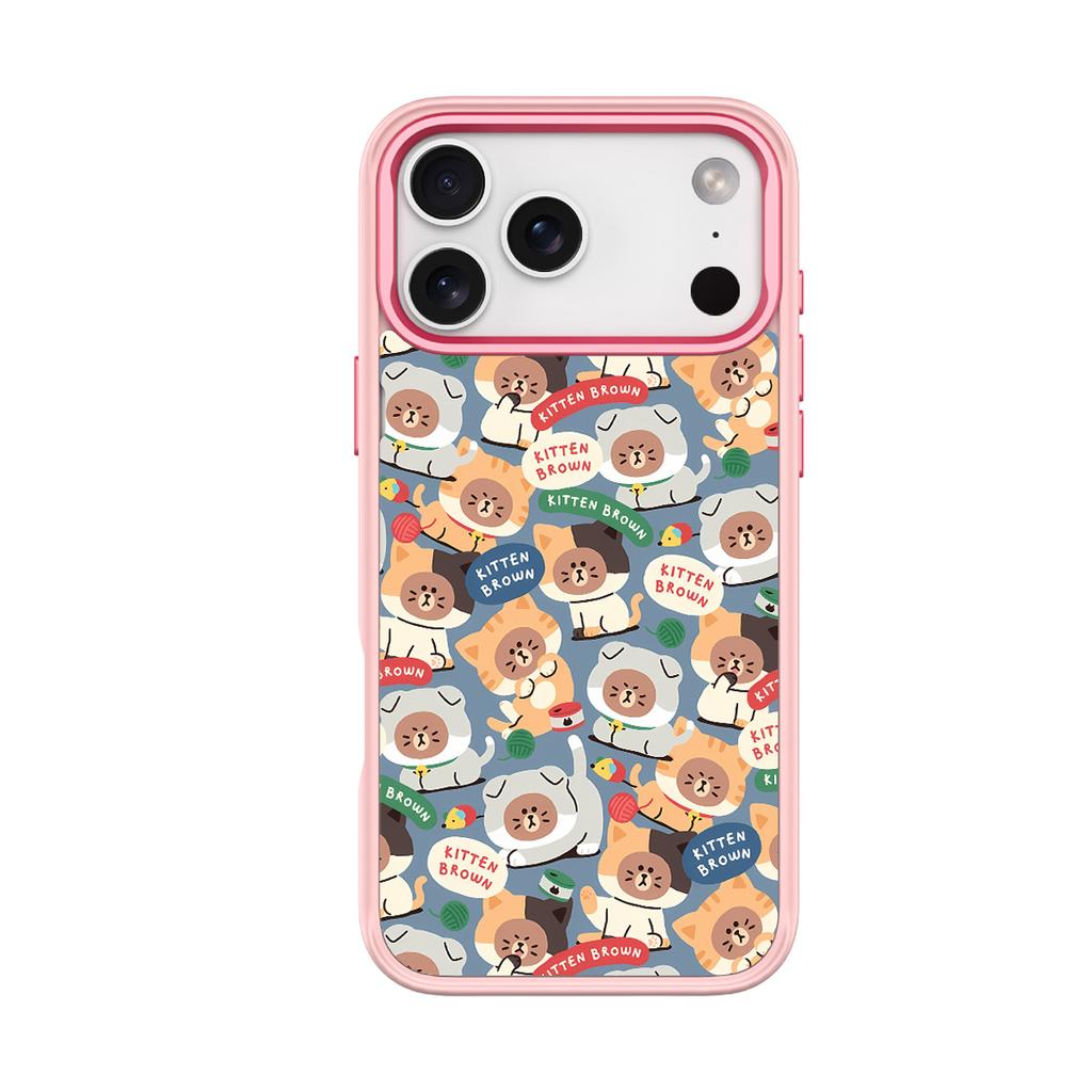 Applicable To Apple 17Pro Mobile Phone Case, Advanced Sense 16 Replaceable Back Plate 15promax Magnetic Mobile Phone Case, Small Bear.