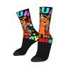 Stylish Women Men Crew Socks Brightney Cartoon Merch Comfortable Dandy's World  Breathable Stockings