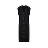 Less 2025 Spring V-Neck Loose Sleeveless Dress