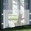 Mesh Design Barrier Fences Punch-Free Mesh Stairs Gate Portable Pet Isolated Network  Pet Supplies