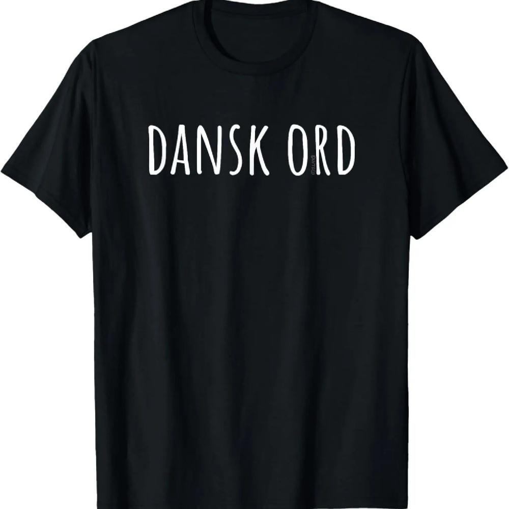 

“DANISH WORD” – Funny Danish Language T-Shirt XXXL