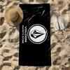 1 Stück Volcom Logo Design Branding 2D Bedrucktes Mikrofaser Strandtuch, schnelltrocknend super saugfähig. Großartig für Strand, Pool