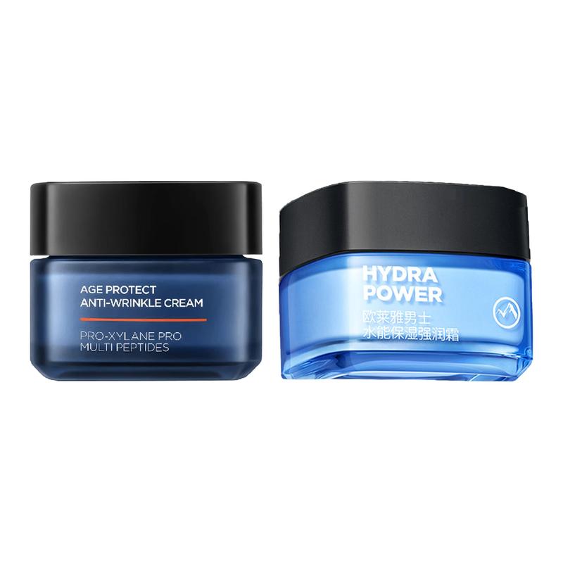 Loreal Paris LOreal Mens Moisturizing and Moisturizing Cream-Youth Muscle Source Lightening Cream 50ml Water Energy Moisturizing Intense Moisturizing