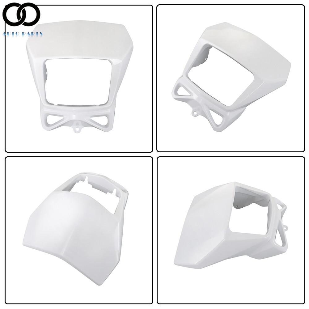 White HEAD LIGHT COVER For Suzuki DR200S DR650SE 2005-2023 DR-Z400S DR-Z400SM