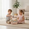 Wooden Ice Cream Cart Pastel Young Child for Playroom