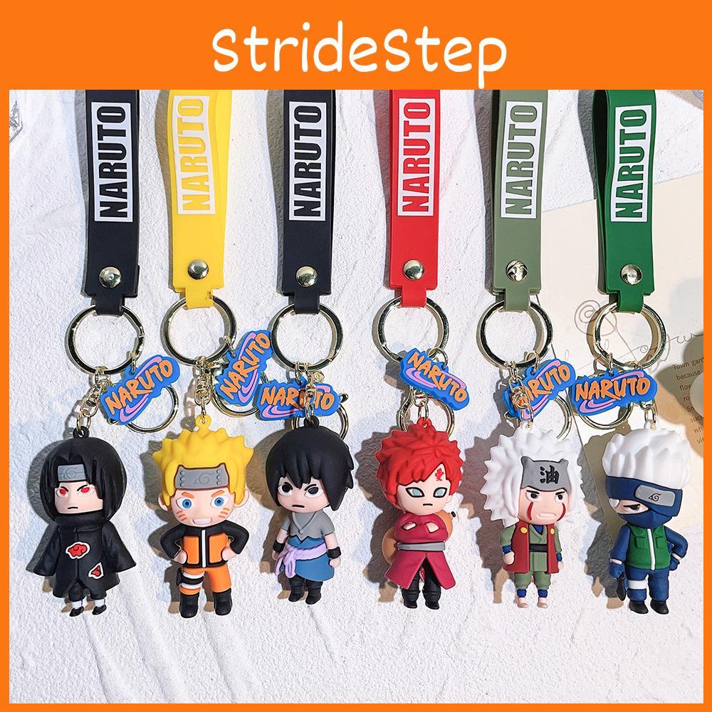 Cute Pvc Naruto Keychain Soft Rubber Figure Halloween Party Gift For Friends
