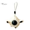Bag Decoration Pendant Plush Animal Keychain, Soft Stuffed with Braided Cord, Round Cute Keyring Bunny Sheep Charm for Backpack, Decorative Mini Doll