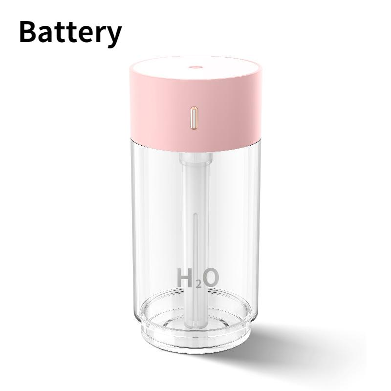 280ml Air Humidifier Portable Usb Rechargeable Sprayer With Led Light For Auto Home Office Accessories Air Humidifier For Car