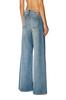 Diesel Women's D-AKEMI Denim Flare (A036250DQAD), 23-inch, Indigo Blue, 01