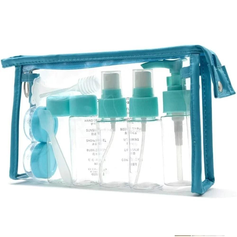 Cannagenix Leak Proof Portable Toiletry Empty Sprayers Bottle Containers - Blue