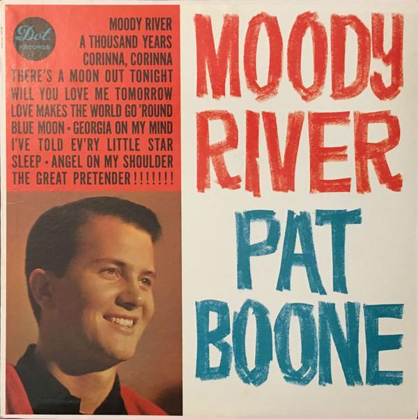 

LP Record PAT BOONE - Moody River DLP3384 DOT 1961 US Pop Used