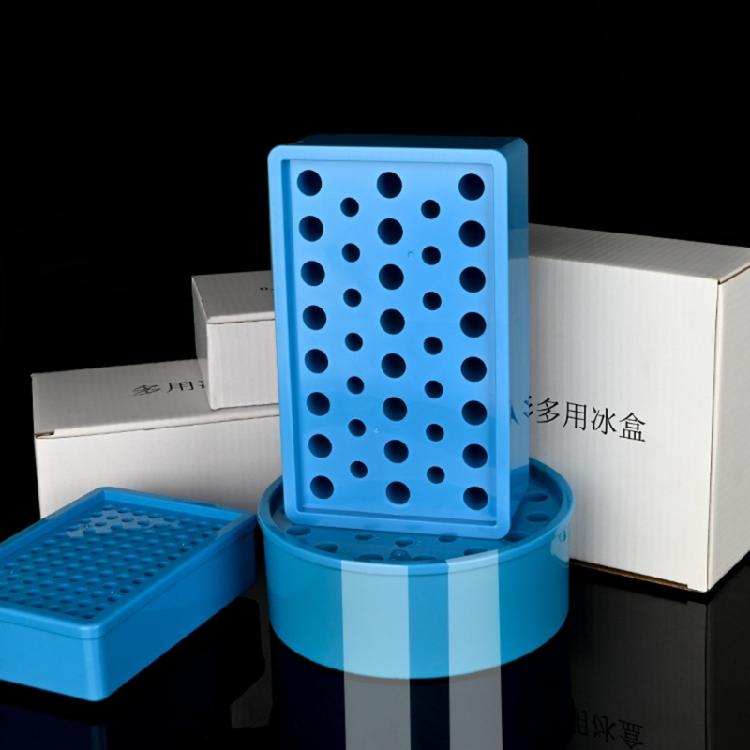 Ruimtebesparende Laboratorium Centrifugebuis Opslag Vriezerbox Container Ondersteunt Diverse Buisformaten En Eenvoudig Transport