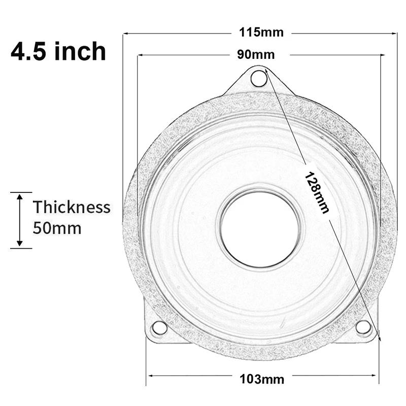 Car 4.5 Inch Horn For BMW F30 G30 G20 G01 F48 F20 F23 F34 3GT X1 X2 Door Panel Midrange Speaker Hi-Fi Audio Loudspeaker Stereo
