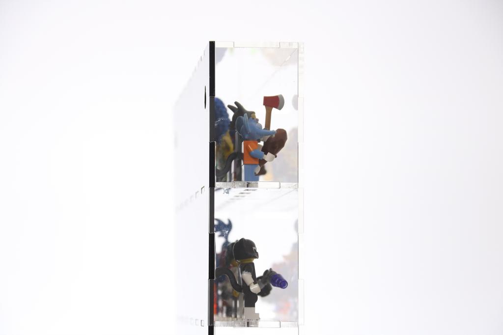 Large display case container display cabinet FOR 50 lego minifigures figures