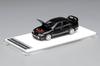 FREESTYLE MOTORHELIX Mitsubishi Lancer Evolution IV Pyrenees Black Pearl Finished Model M64004 1/64