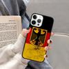 Germany Flag Banner Phone Case Cover for iPhone 17 Air 16 16e 15 13 14 11 12 Pro Max Max Plus  coque fundas Shell