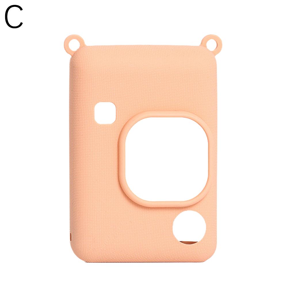 For Fujifilm Instax Mini Liplay Silicone Instant Camera Case Wear-resistant Shockproof Solid Color Soft Cover Camera Accessories