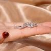 Vintage Princess Crown Adjustable Index Finger Ring for Women