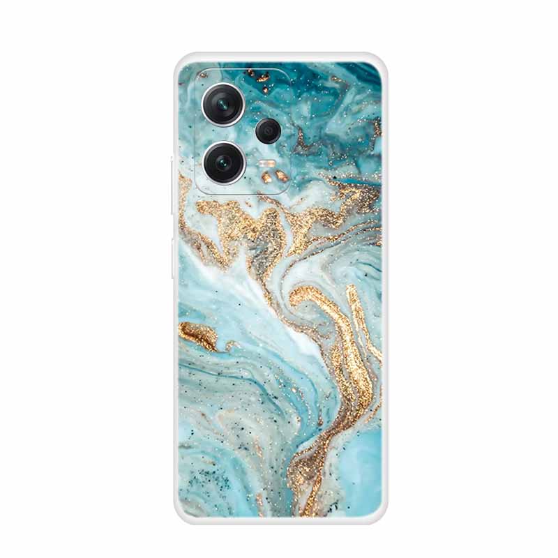 For Xiaomi Poco X5 5G Cases PocoX5 Pro Clear Marble Soft TPU Silicone Back Cover for Xiaomi Poco X5 Pro 6.67" Coque X5Pro PocoX5