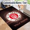 Custom Text Printed Rug FC St. Pauli Non Slip Floor Carpet For Home Room Decor