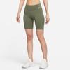 Nike Solid Logo Quick-Dry Sports Fitness Casual Shorts Women Shorts Olive-Green DD0244-223