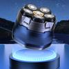 Electric Shaver IPX8 Waterproof Wet Dry Technology 6D Floating Head Quick Shave Magnetic Design LED