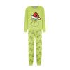 Print Cute Family Set Pajamas, Home Clothes, Family Set Long Sleeve Top Pants Set