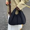 Vintage Small Bag Lightweight Women's Handbag Pleated Shoulder Bag