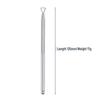 Double-Ended Stainless Steel Cuticle Pusher and Scraper for Nail Art