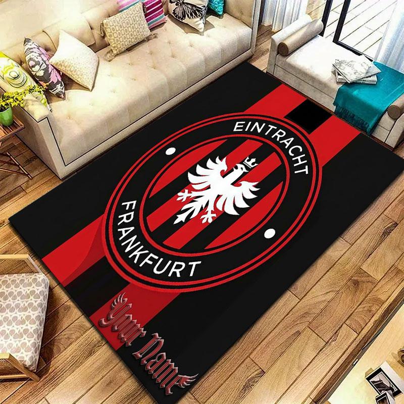 Eintracht Frankfurt Custom Name Carpet Rug for Living Room Bedroom Home Sofa Decoration,Kids play Non-slip Floor Mat
