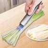 Shred Silk The Knife,Green Onion Slicer Shredder,Kitchen Veggie Cutter,Stainless Steel Onion Slicer Knife,Vegetable Chopper