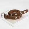 Punk Style Leather Belt Women'S Matte Jeans Decorative Belt Women