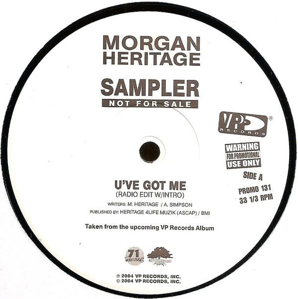 

12inch Record MORGAN HERITAGE - U ve Got Me PROMO131PROMO VP Records 2004 US Reggae, Ska & Dub Used