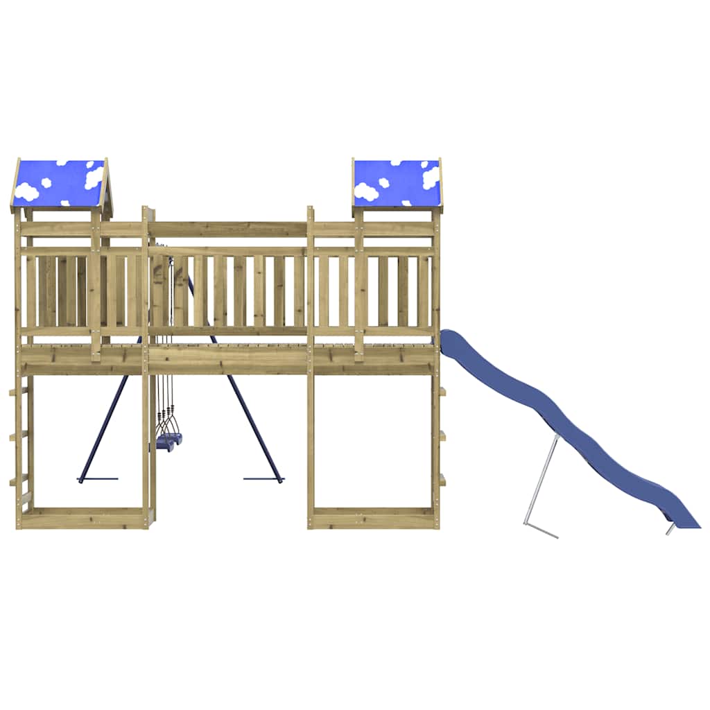 Play Tower Impregnated Pine Wood