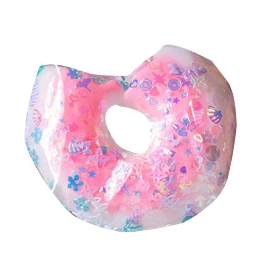 

Doughnut Squeeze Toy Stress Relief Donut Pinch Sensory Toy Kids Adults Soft TPR