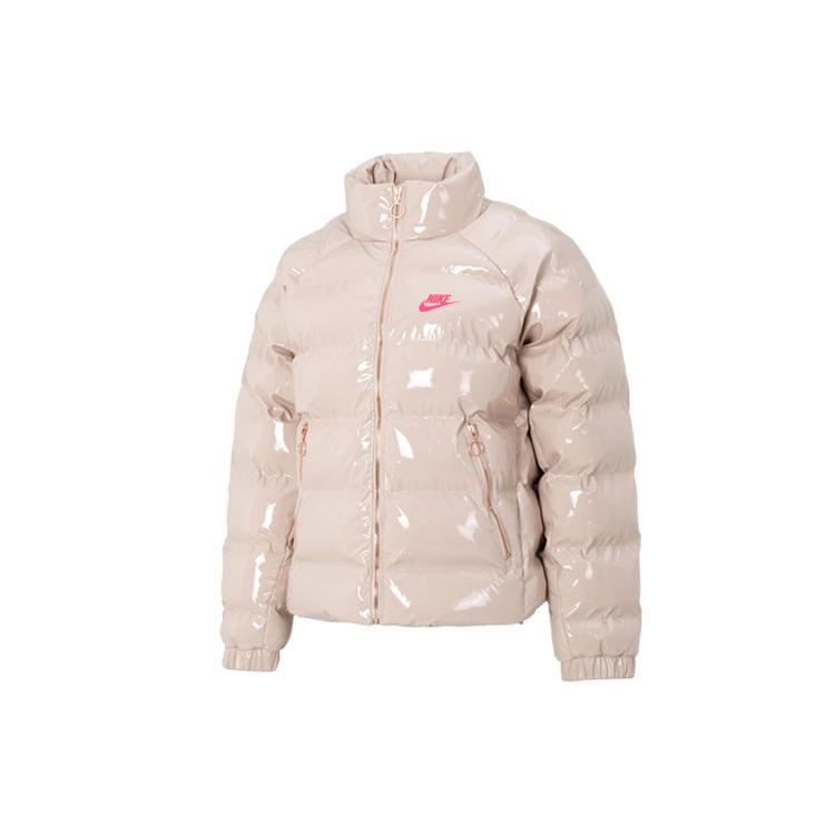 New Nike Sports Life Collection Puffer Jacket Women's Pink FQ3575-601