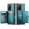 Brieftaschenhülle für Samsung Galaxy Note 20 Ultra 10 Plus, Premium 2-in-1 Abnehmbarer Magnetischer Kartenhalter, mit RFID-Schutzhülle
