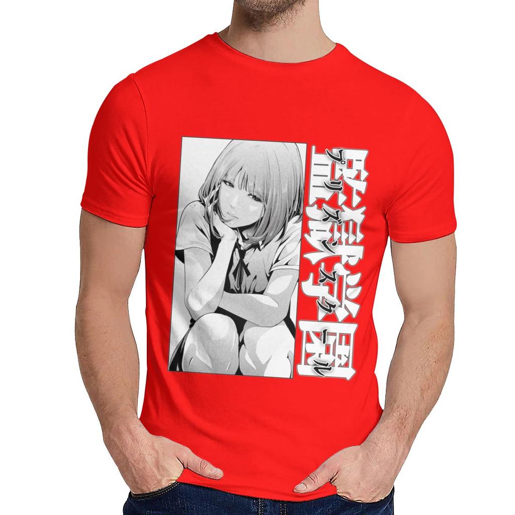 Popüler Anime Cezaevi Okulu Seksi Hana Midorikawa T Shirt Adam Tasarım Yumuşak Pamuk Moda