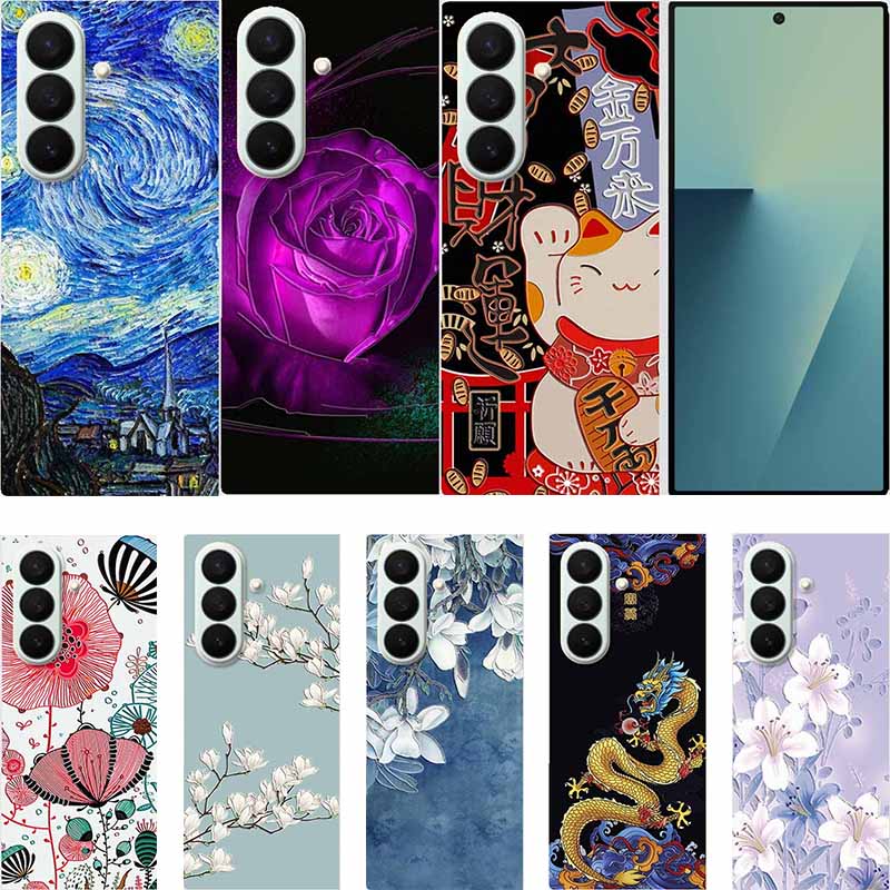 For Samsung Galaxy Z Fold 7 Case Transparent Plastic Hard Back Cover Coque For Samsung Galaxy Z Fold7 5G Phone Case Cover ZFold7
