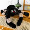 Holloween Decor Colored Eye Spider Plush Doll Simulation Black Crawling Pet Doll  Party Supplies